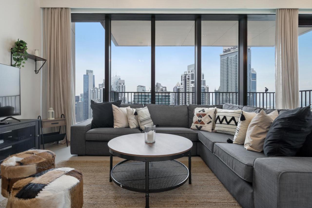 דובאי Breathtaking City Views From Dt Apt With Terrace מראה חיצוני תמונה