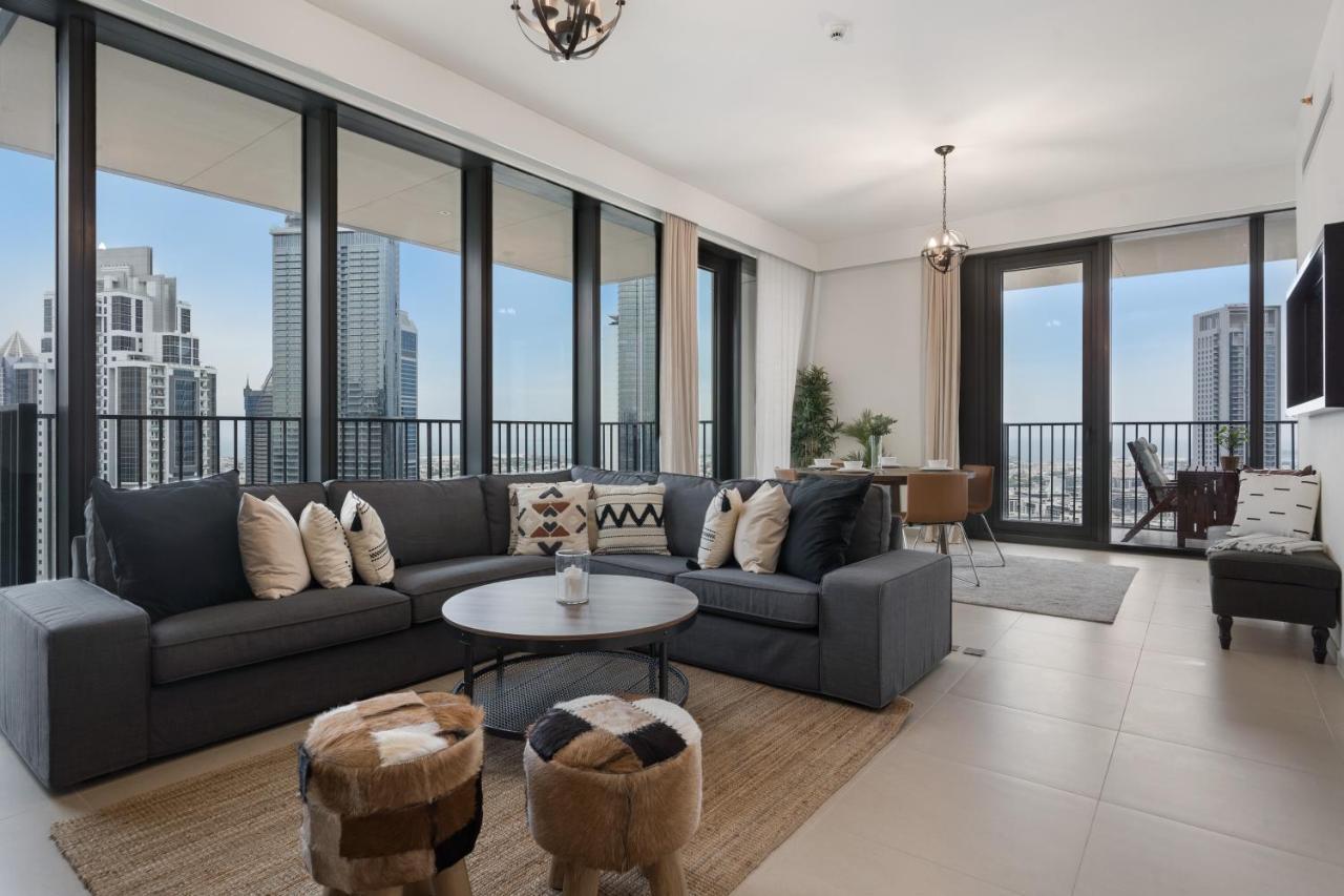 דובאי Breathtaking City Views From Dt Apt With Terrace מראה חיצוני תמונה