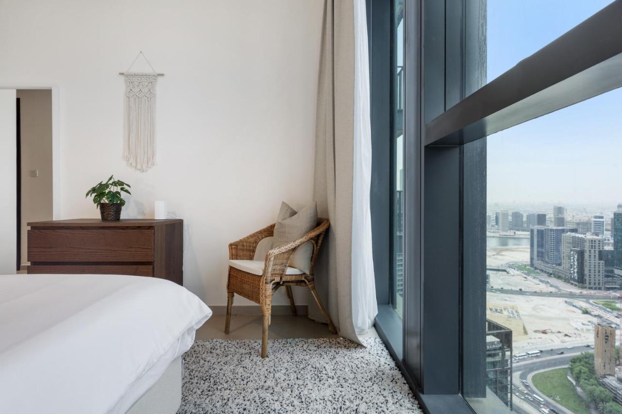 דובאי Breathtaking City Views From Dt Apt With Terrace מראה חיצוני תמונה