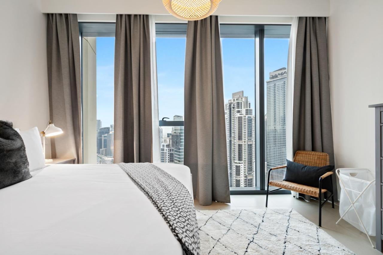 דובאי Breathtaking City Views From Dt Apt With Terrace מראה חיצוני תמונה